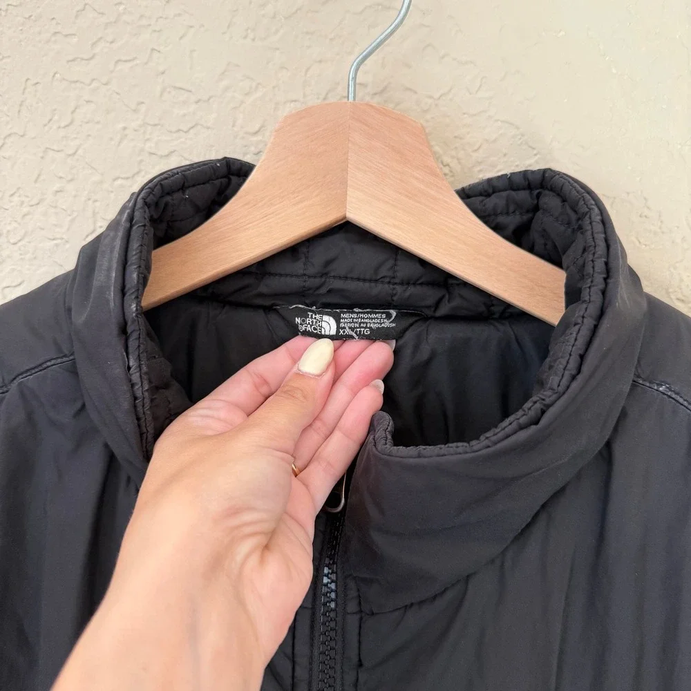 The North Face Mens Black Quilted Full Zip Insulated Jacket XXL